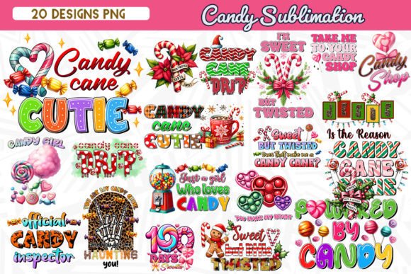 Candy Sublimation Bundle for Crafts