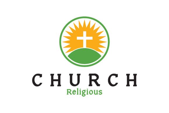 Cross Church Logo Vector & Logos