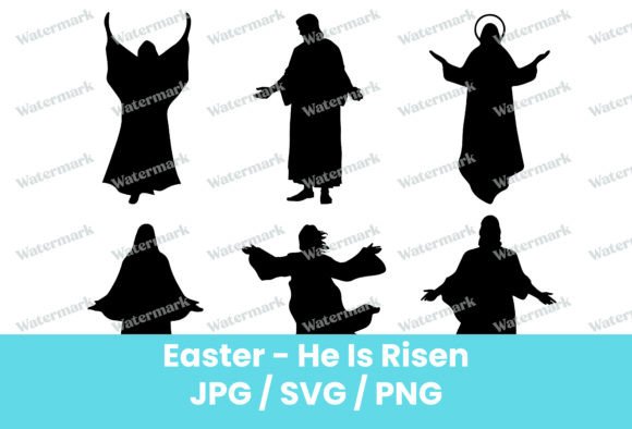 Easter - HE is RISEN Svg for Crafts