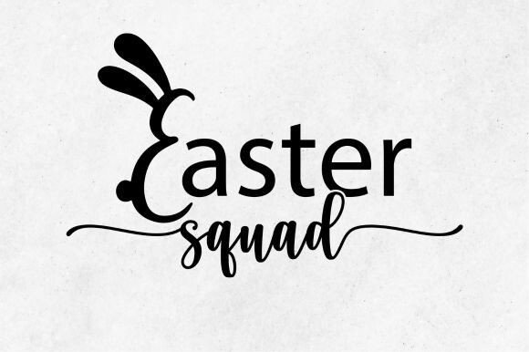 Easter Squad SVG PNG, Happy Easter Svg