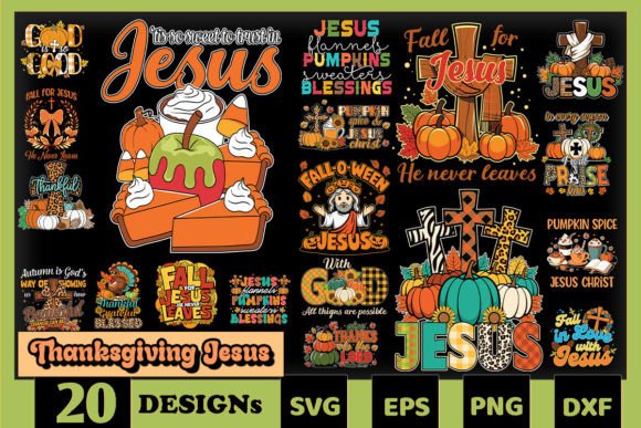 Fall for Jesus SVG Bundle & Crafts