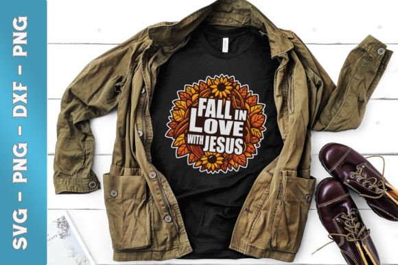 Fall in Love Jesus Thanksgiving SVG & Crafts