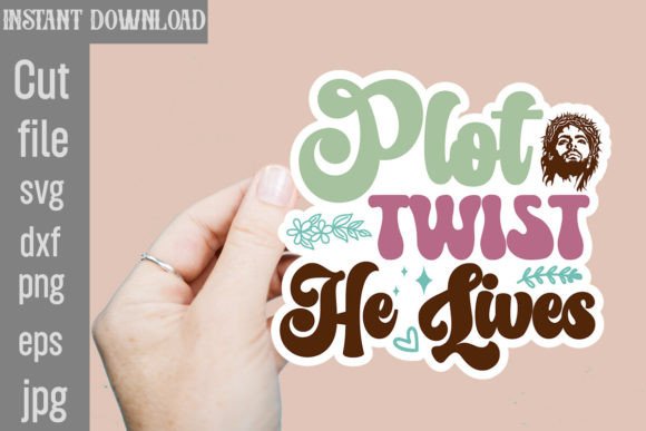 Plot Twist He Lives SVG Cut File