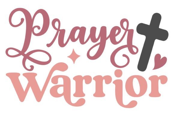 Prayer Warrior Svg PNG & Crafts
