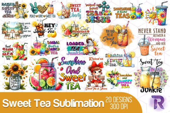 Sweet Tea Sublimation Bundle for Crafts