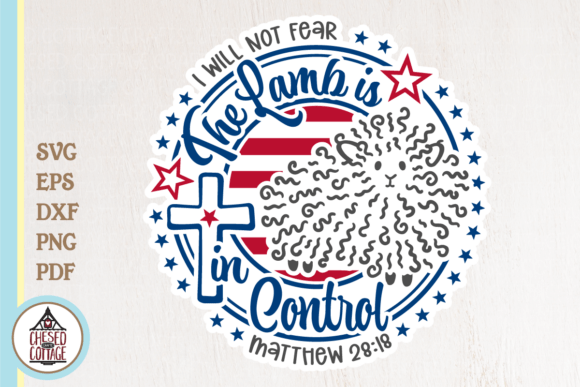 The Lamb is in Control Faith Crafts